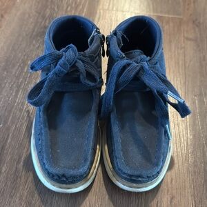 Steve Madden Navy Boys Shoes